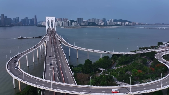 10 Second Video Clips Free Download, Suspension Bridge, Bridge, Structure, Architecture, River