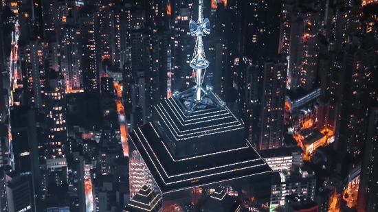 4k Video Sample Download, Skyscraper, City, Night, Equipment, Urban