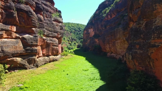 Copyright Free Funny Videos For Youtube, Cliff, Canyon, Geological Formation, Ravine, Valley