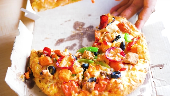 Copyright Free Video For Youtube Shorts, Pizza, Food, Dish, Meal, Dinner