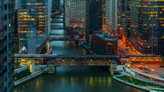 Copyright Free Video Sites, Drilling Platform, City, River, Drill Rig, Architecture