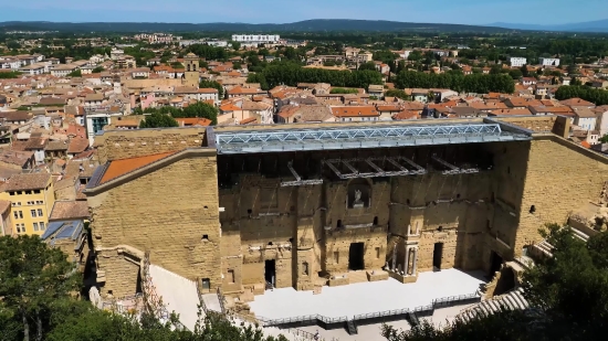 Free Commercial Video Footage, Fortress, Architecture, City, Travel, Town