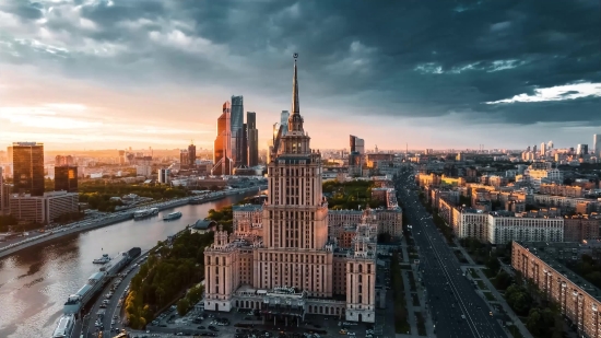 Free Facebook Video Downloader, City, Business District, Skyscraper, Skyline, Cityscape
