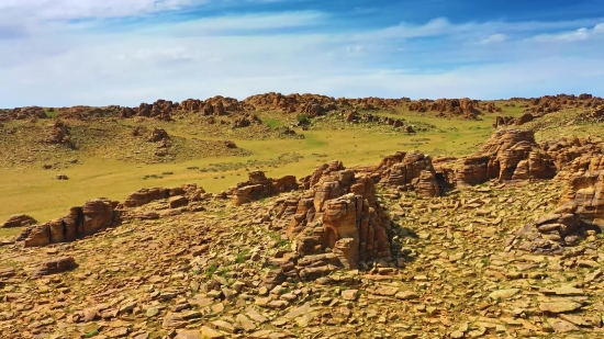 Free Motion Graphics No Copyright, Landscape, Stone Wall, Knoll, Desert, Mountain