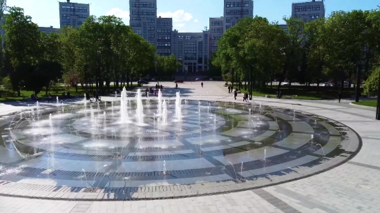 Pure Tuber Mod Apk, Intersection, Architecture, City, Fountain, Sky