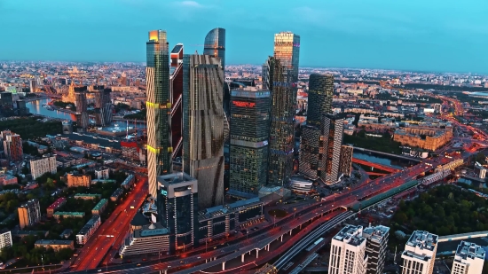 Stock Footage Com, Business District, City, Skyscraper, Skyline, Cityscape