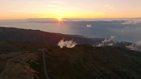 Stock Movie Clips, Sun, Mountain, Volcano, Star, Celestial Body