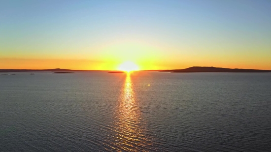 Stock Of Videos, Sun, Star, Celestial Body, Sunset, Sea