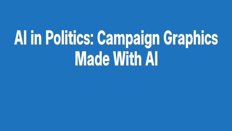 AI in Politics: Campaign Graphics Made With AI