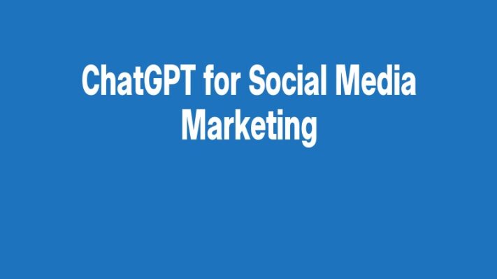 ChatGPT for Social Media Marketing
