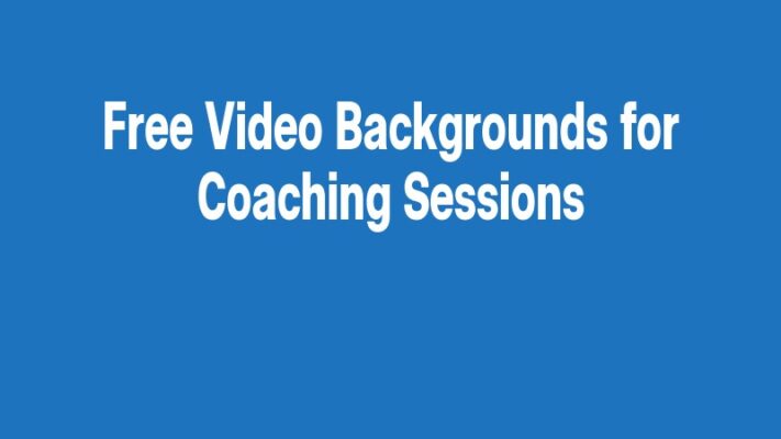 Free Video Backgrounds for Coaching Sessions