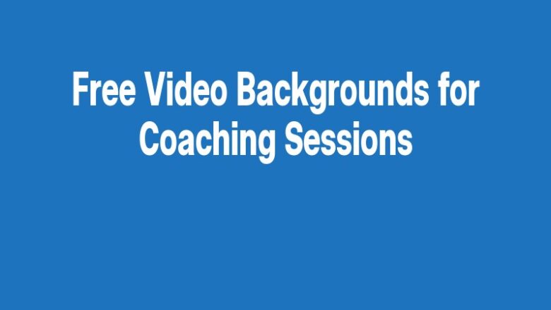Free Video Backgrounds for Coaching Sessions