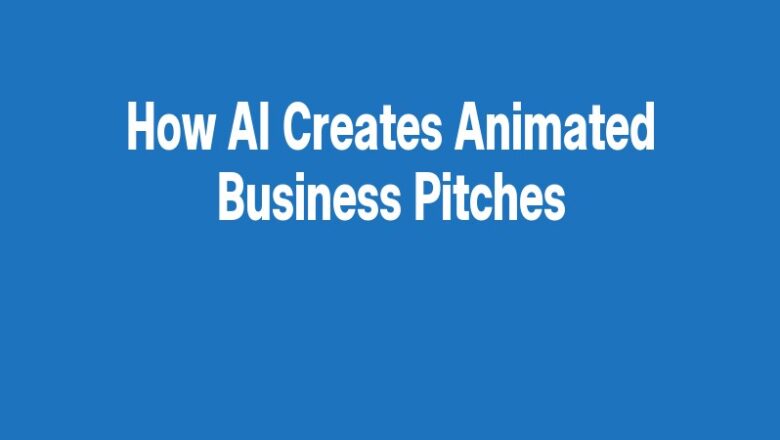 How AI Creates Animated Business Pitches