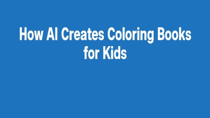 How AI Creates Coloring Books for Kids