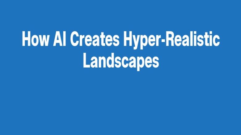How AI Creates Hyper-Realistic Landscapes