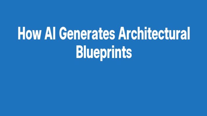 How AI Generates Architectural Blueprints
