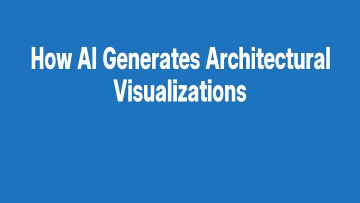 How AI Generates Architectural Visualizations