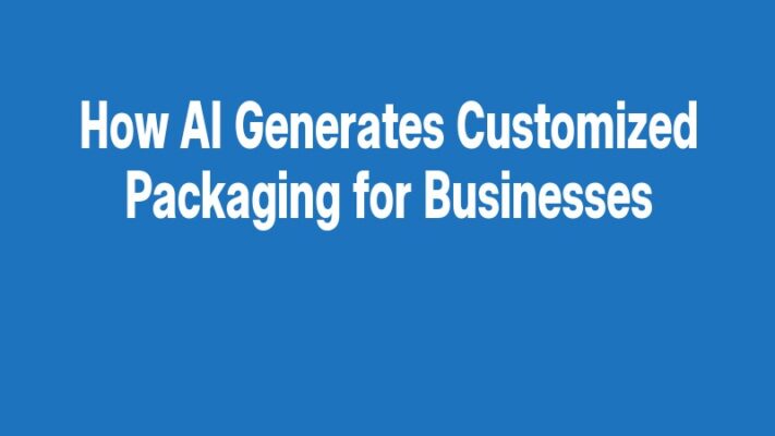 How AI Generates Customized Packaging for Businesses