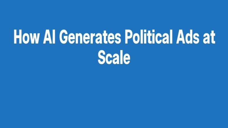 How AI Generates Political Ads at Scale