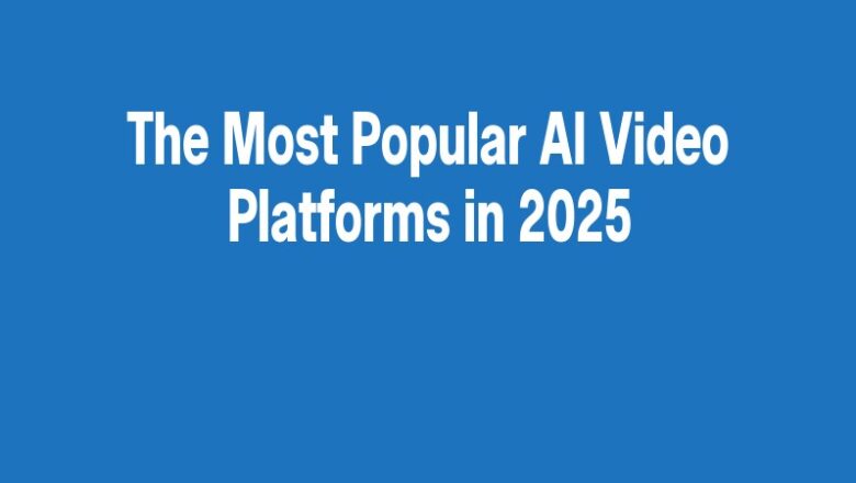 The Most Popular AI Video Platforms in 2025