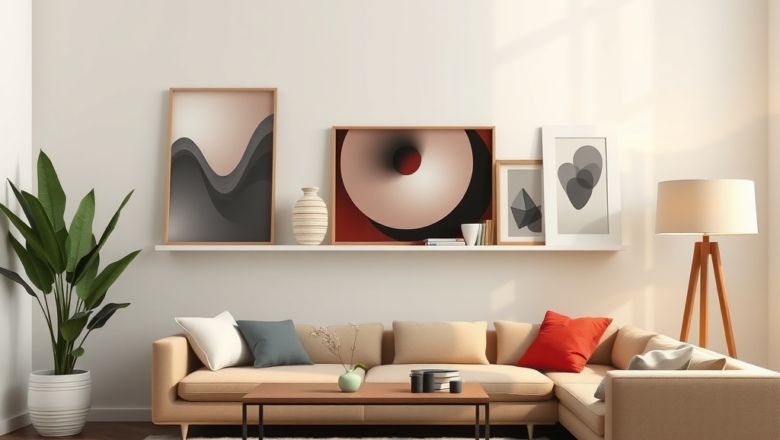 AI Art in Interior Decorating: Custom Wall Murals and Prints