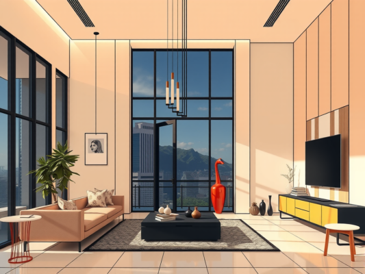 AI Art in Interior Design: Transforming Spaces with Algorithms