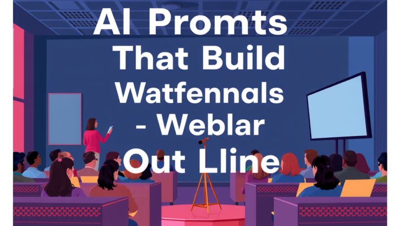 AI Prompts That Build Webinar Outlines