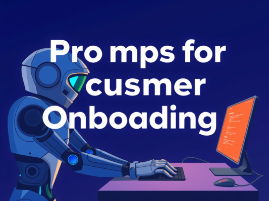 AI Prompts for Customer Onboarding Emails