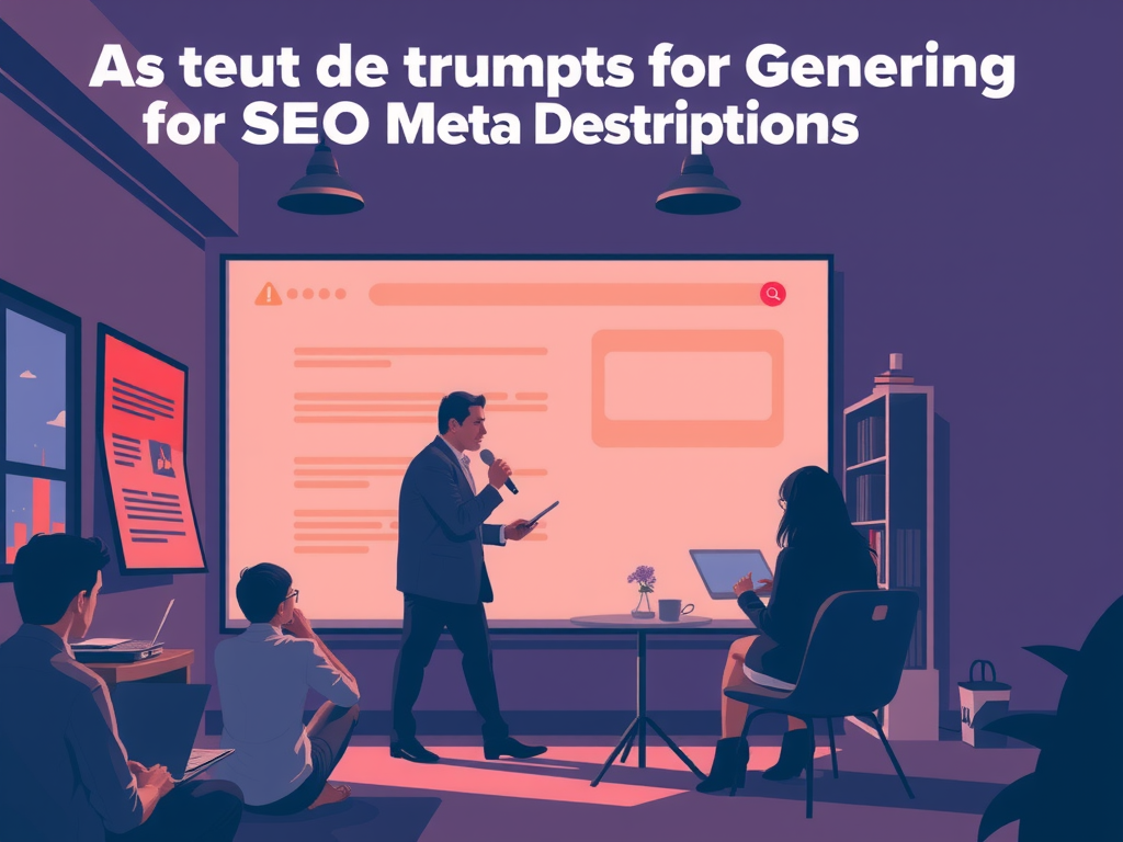 Ai prompts for generating seo meta descriptions 1767215672