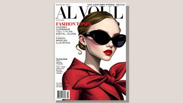 AI in Fashion Magazines – Cover Designs by AI