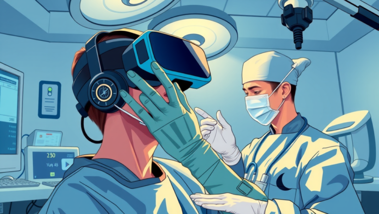 AI in Healthcare: Virtual Reality Surgery Training with AI Video