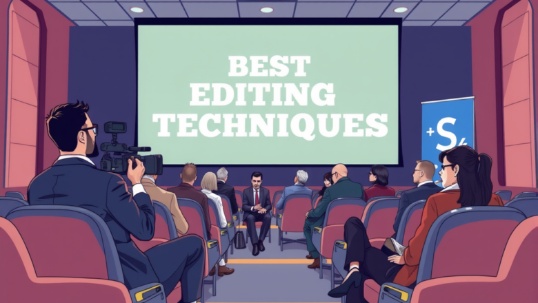 Best Editing Techniques for Business Conference Videos