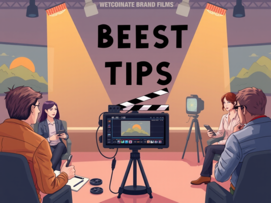 Best Editing Tips for Corporate Brand Films