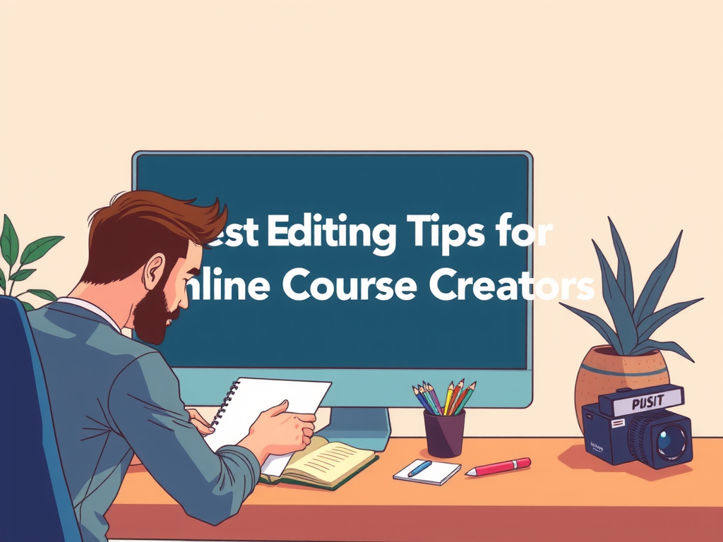 Best editing tips for online course creators 1767065983