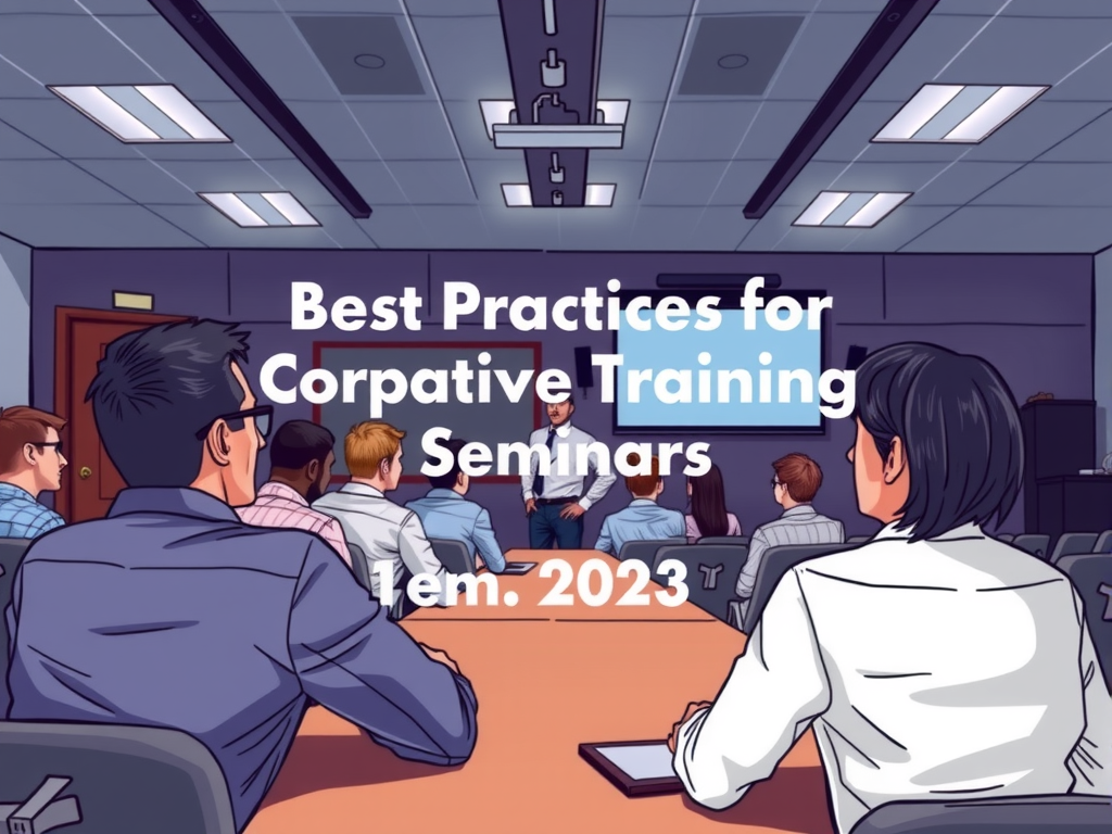 Best practices for editing corporate training seminars 1767066627