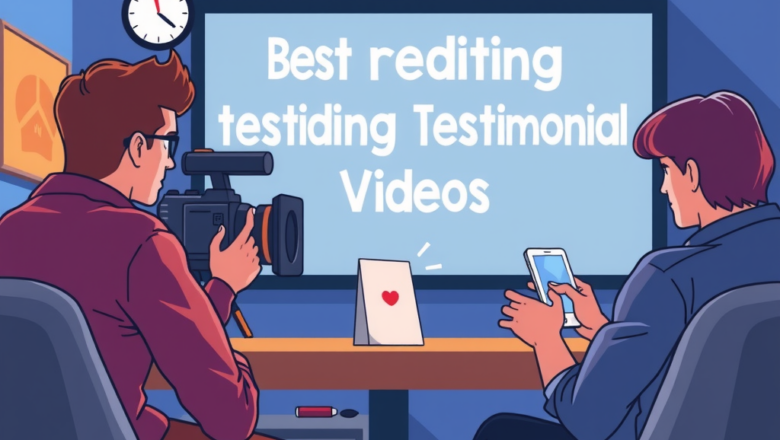 Best Practices for Editing Testimonial Videos