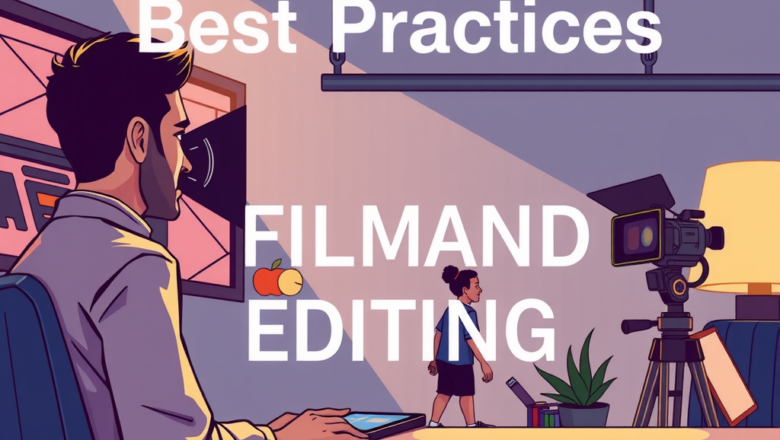 Best Practices for Filming and Editing Online Classes