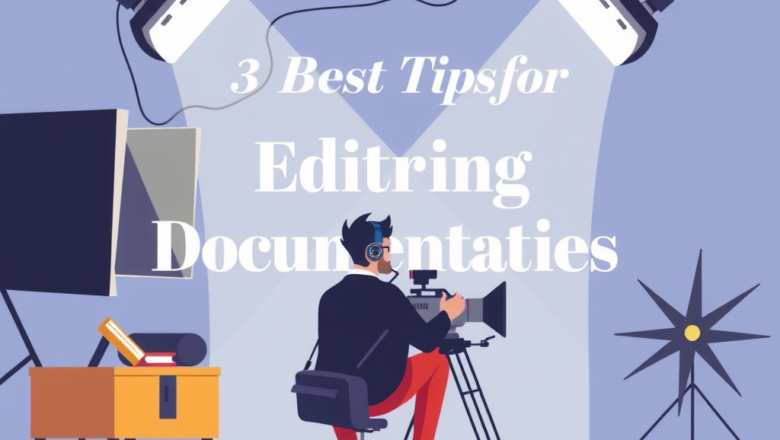 Best Tips for Editing Documentaries Professionally