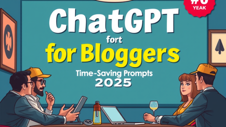 ChatGPT for Bloggers: 20 Time-Saving Prompts in 2025