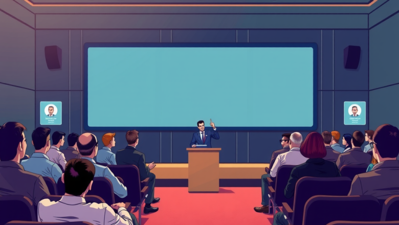 Free Animated Backgrounds for Leadership Conferences