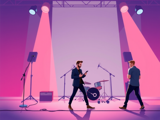 Free Animated Backgrounds for Music Promotions