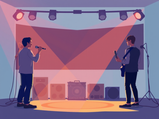 Free Animated Backgrounds for Music Streaming Content