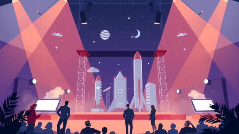 Free Animated Backgrounds for Startup Launch Events