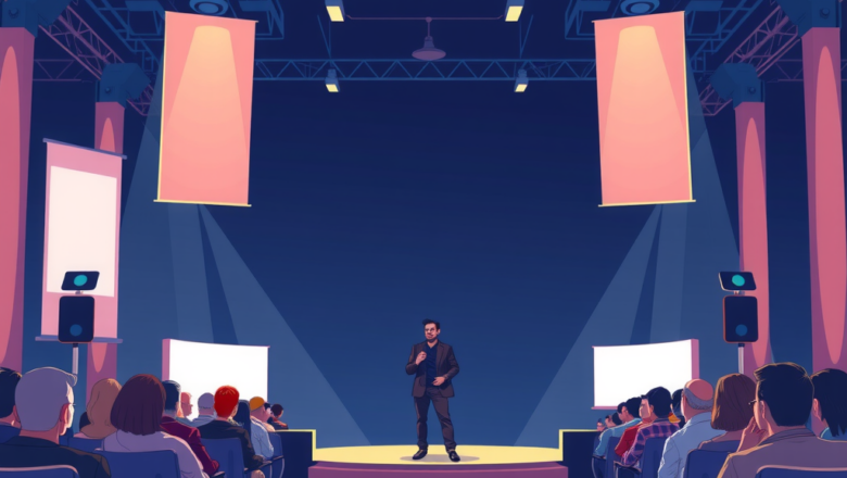 Free Animated Backgrounds for Startup Pitch Events