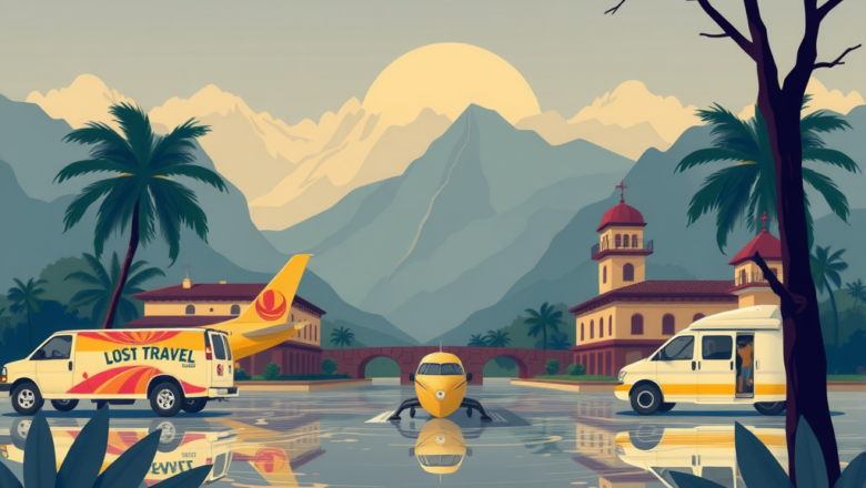 Free Animated Backgrounds for Travel Vlogs