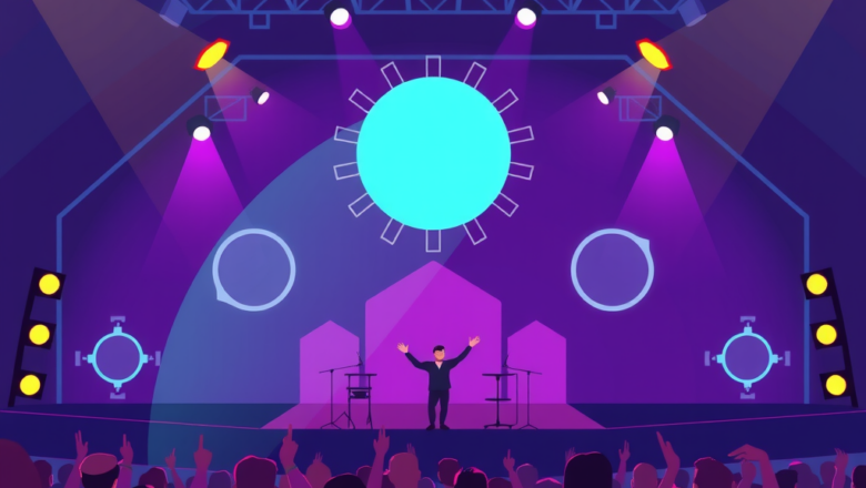 Free Background Loops for Music Concert Visuals