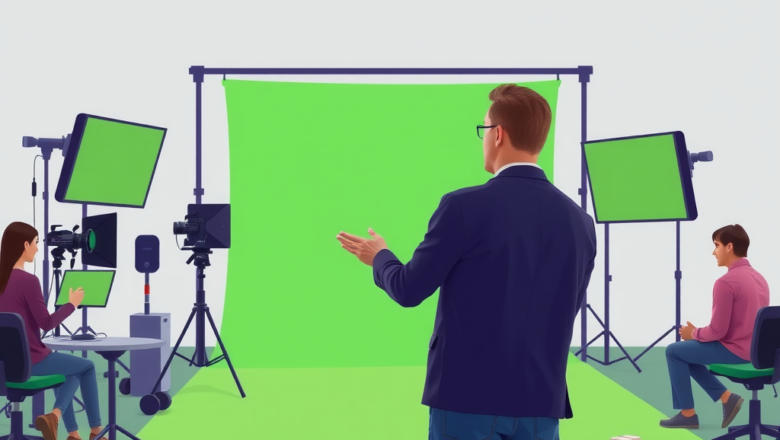 Free Green Screen Backgrounds for Business Videos