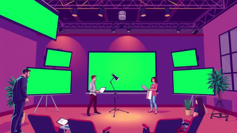 Free Green Screen Backgrounds for Online Training