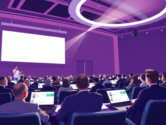 Free Motion Backgrounds for Conference Presentations