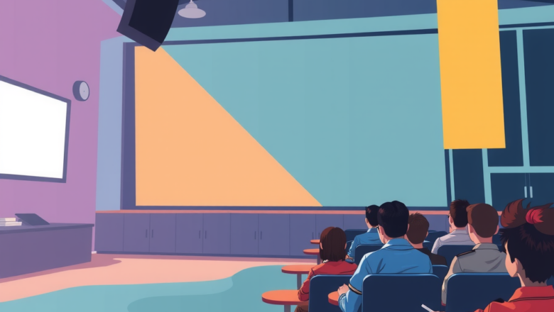 Free Motion Backgrounds for School Assemblies